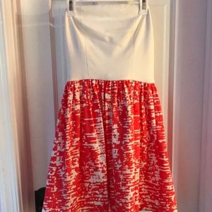 Bloomingdale’s Strapless Dress